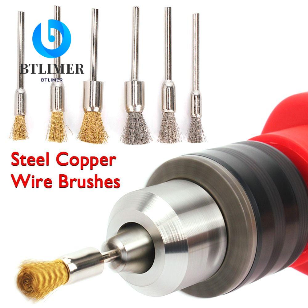 Set 10 Chổi Sợi Đồng Vệ Sinh Bề Mặt Kim Loại
