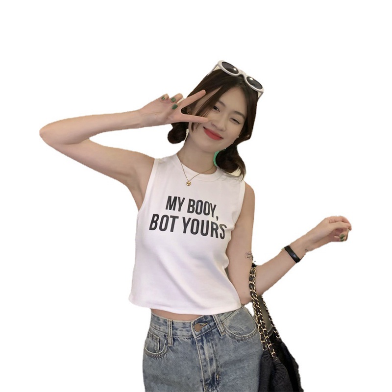 Áo Hai Dây Ngắn Màu Hồng Trơn Phong Cách Mỹ Ngọt Ngào Thời Trang Mùa Hè Cho Nữ