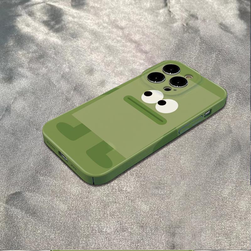 Phim Dán Mềm Màu Xanh Lá Đơn Giản Cho 14pro 6In137811Ốp Điện Thoại Chống Sốc Cho iPhone12 plus 3YPP
