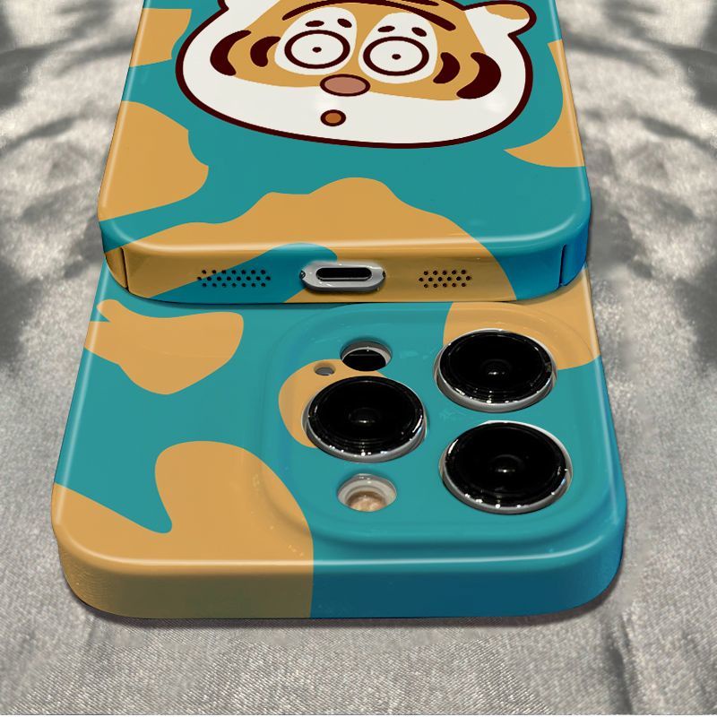 Ốp Điện Thoại Mềm Chống Sốc In Hình Hổ Cho Iphone 14pro Plus 7813 12 6Inmax 11 IBNM