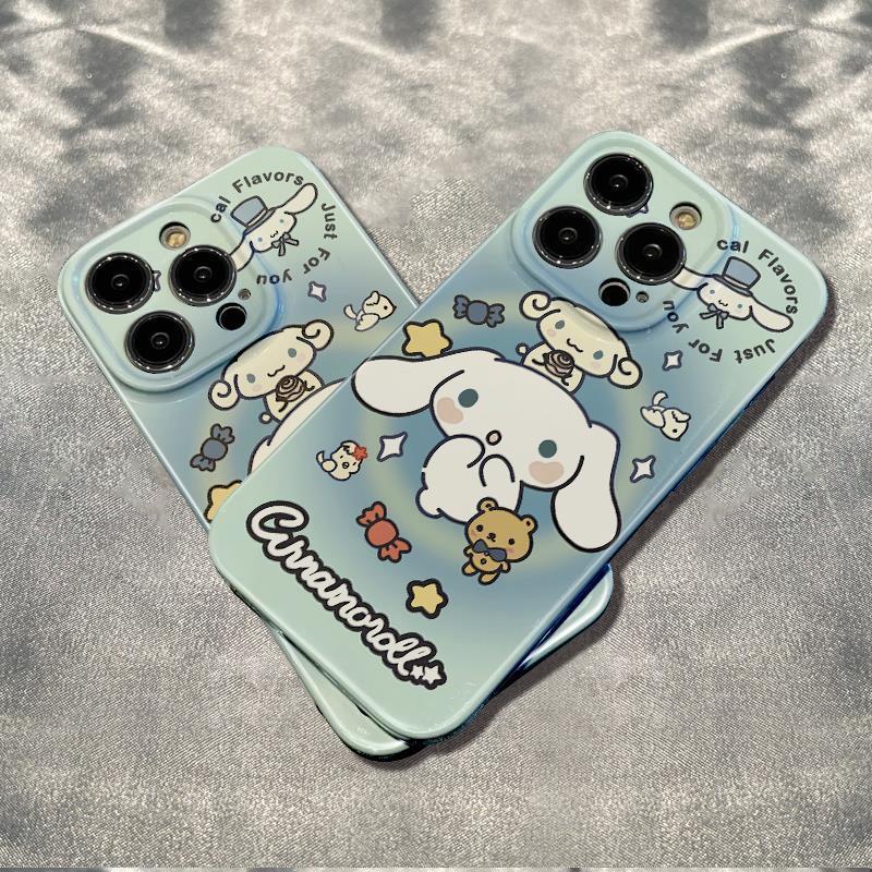 Ốp Điện Thoại Mềm Chống Sốc In Hình Chú Chó Cinnamon Cho Iphone 8 6Plus 6 14pro 11max 12 13 1