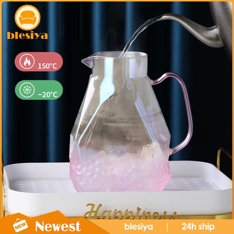 Ấm Trà Bằng Kính Dày Cỡ Lớn Tiện Dụng Cho Gia Đình