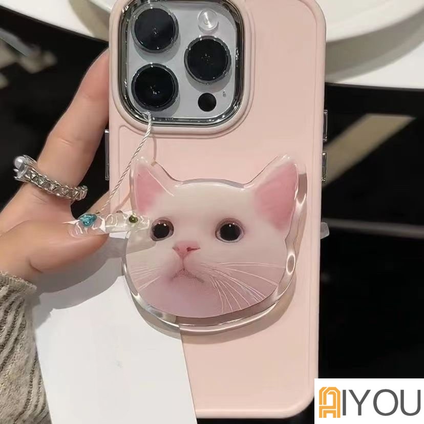 DISNEY Ốp Điện Thoại Mềm Chống Sốc In Hình Hoạt Hình Có Giá Đỡ Cho iPhone 14 13 12 11 Pro MAX XR XS MAX 8 X 7 SE