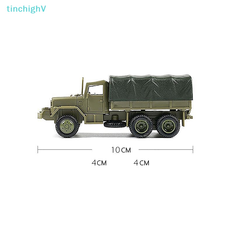[TinchighV] 1 Đồ Chơi Mô Hình Xe Tải Quân Đội Không Cao Su