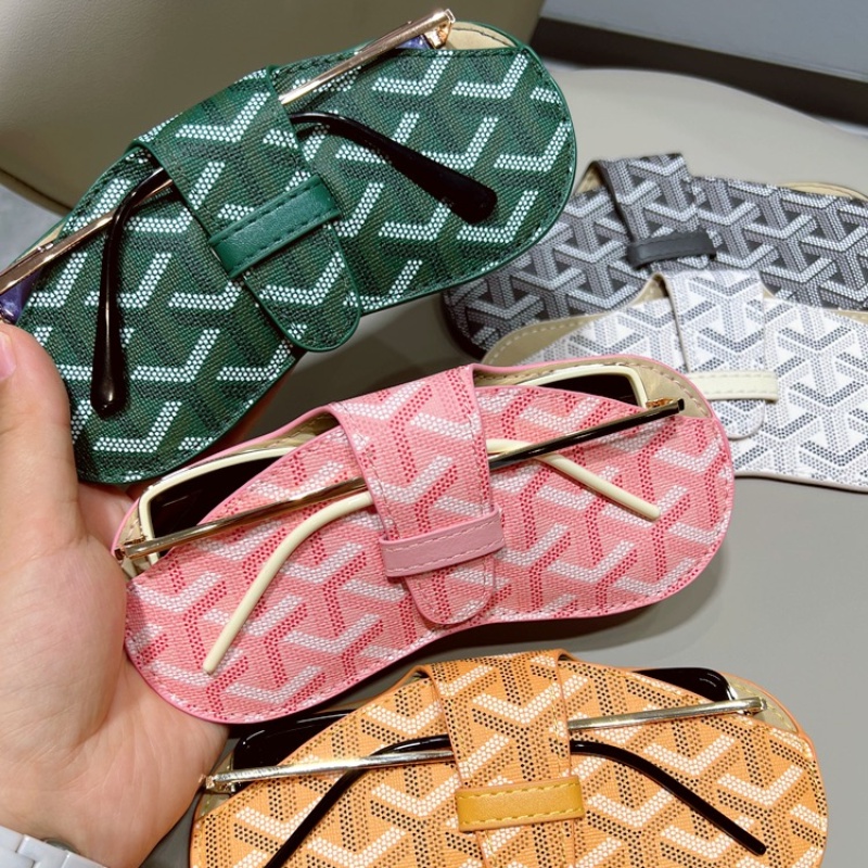 Túi Đựng Mắt Kính Bằng Da Chống Bụi Phong Cách Hàn Quốc