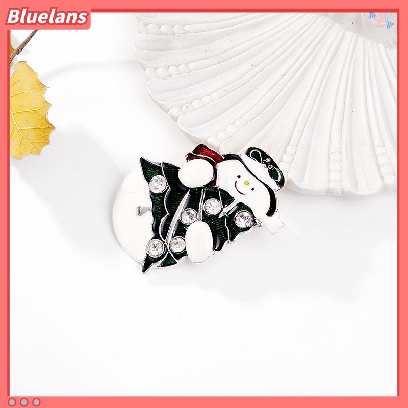 Ghim Cài Áo Hình Người Tuyết Hoạt Hình Phong Cách Âu Mỹ