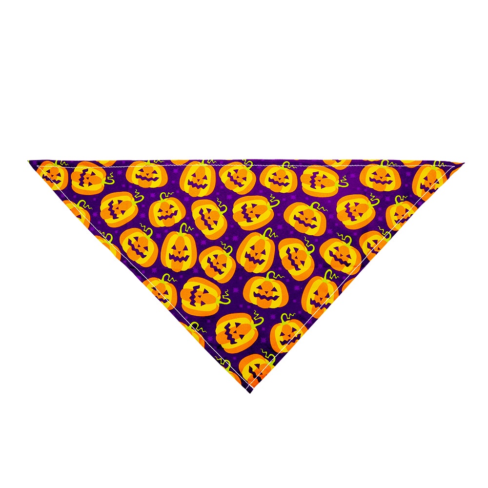 Khăn Choàng Cổ Hình Tam Giác / Bí Ngô / Bộ Xương Hóa Trang Halloween 27 Món