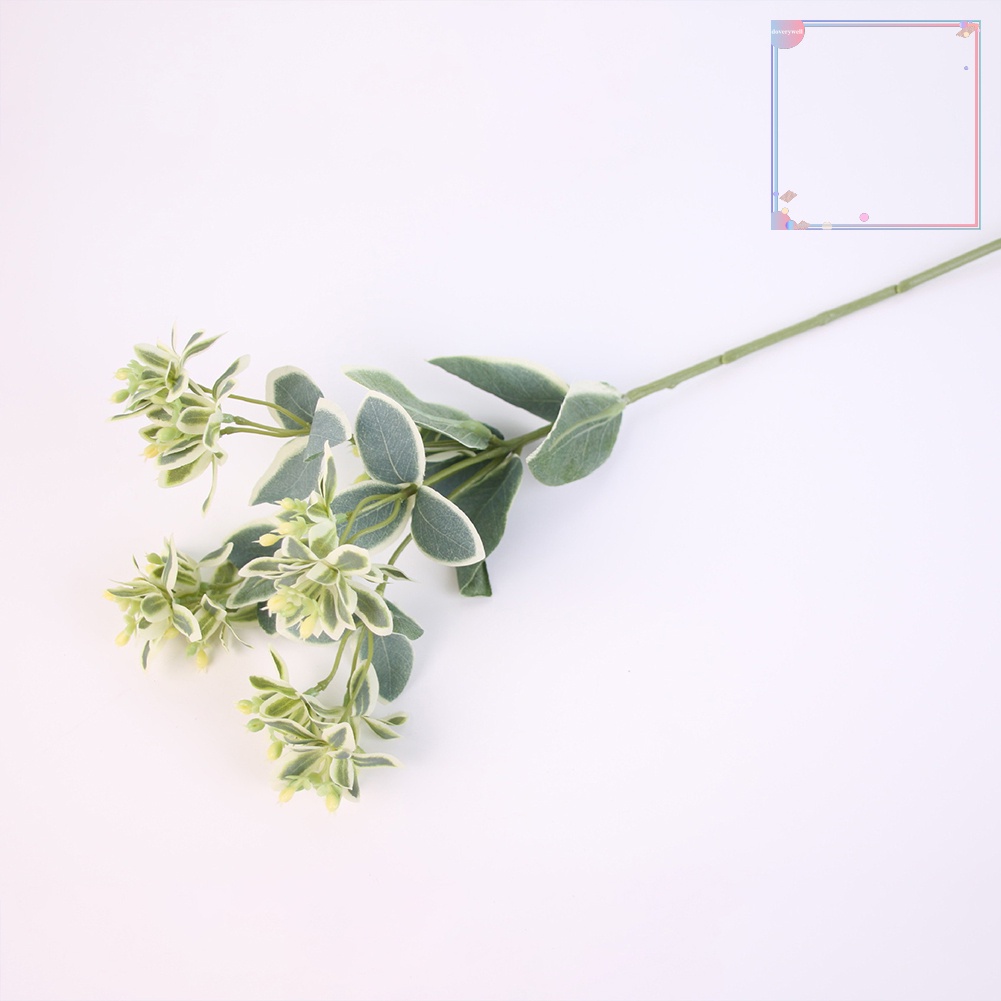 1 Nhánh Lá Nhân Tạo Trang Trí Nhà Cửa / Văn Phòng / Ban Công