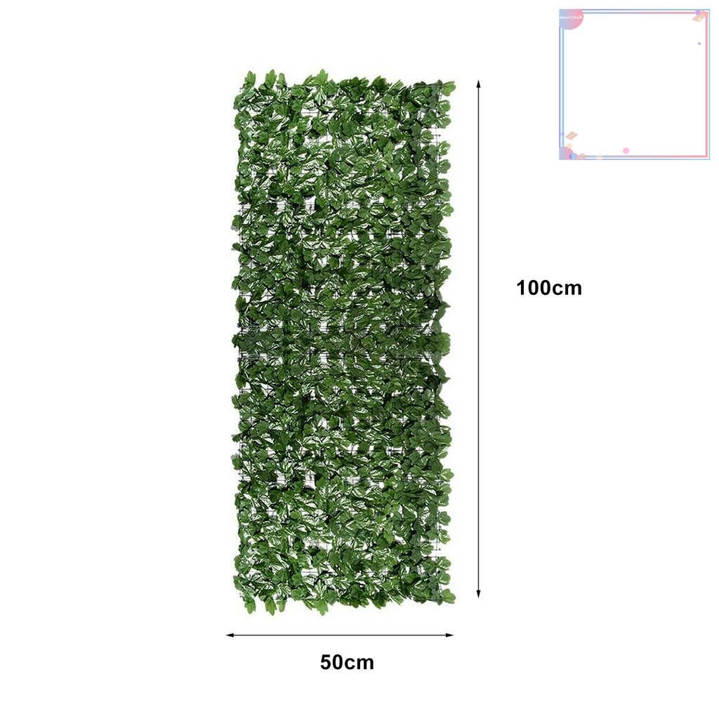 Hàng Rào Lá Nhân Tạo Thân Thiện Với Môi Trường Chống Tia UV Trang Trí Tiệc