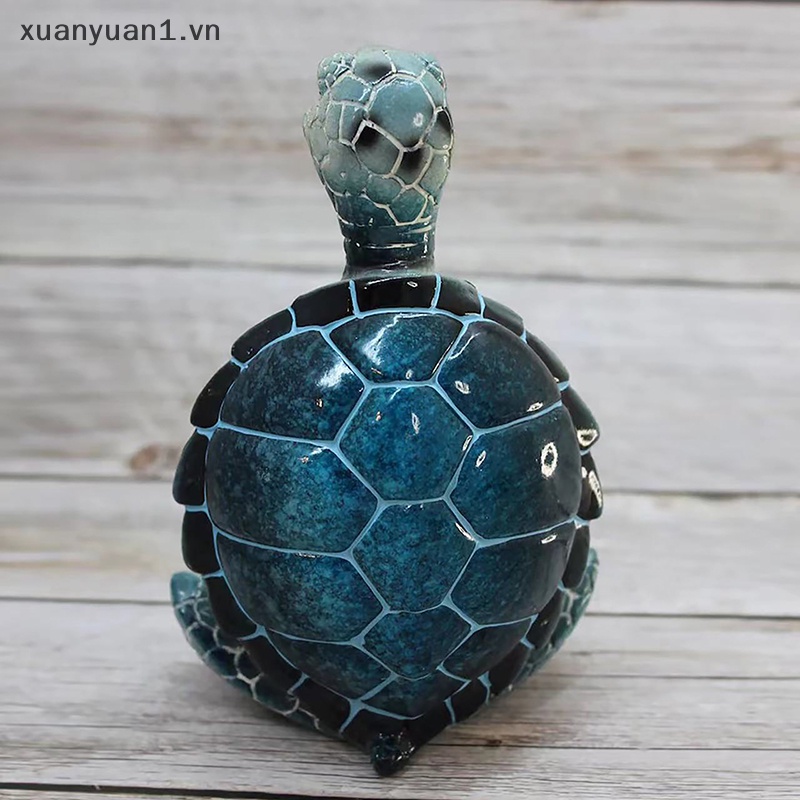 Xuan Tượng Rùa Biển Meditag Yoga Tortoise Thu Nhỏ Điêu Khắc