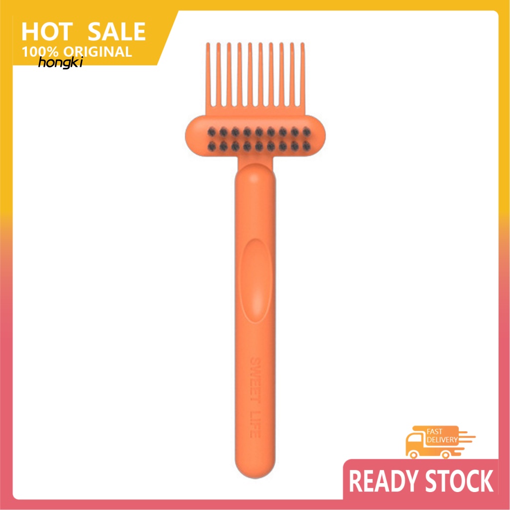 Lược Chải Làm Sạch Tóc 2 Trong 1 Đa Năng Có Tay Cầm Tiện Dụng Cho Salon Làm Tóc