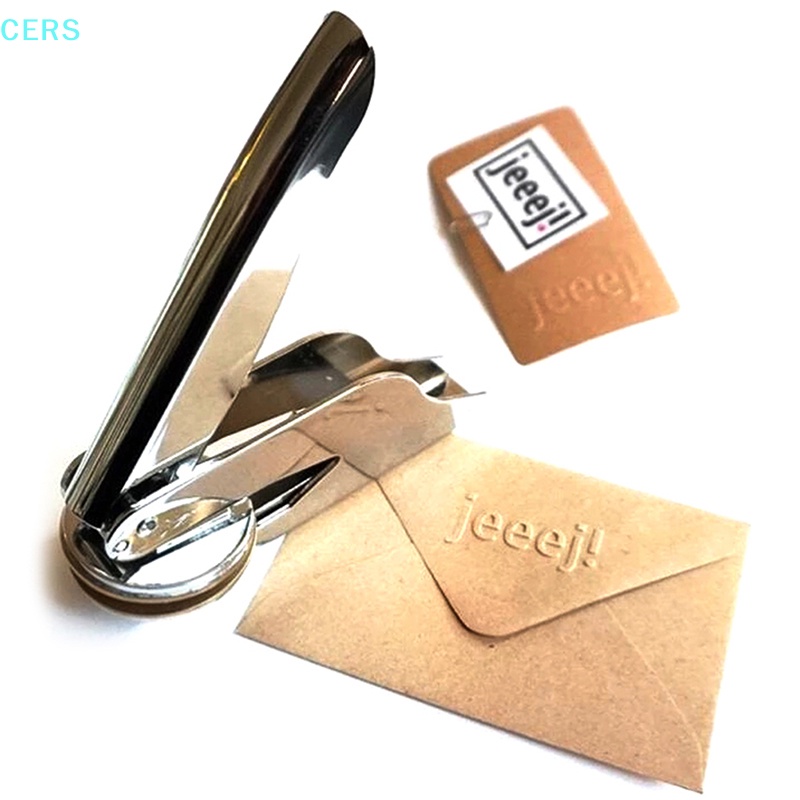 Con Dấu Dập Nổi Logo Chữ Thiết Kế Mới Tùy Chỉnh RS