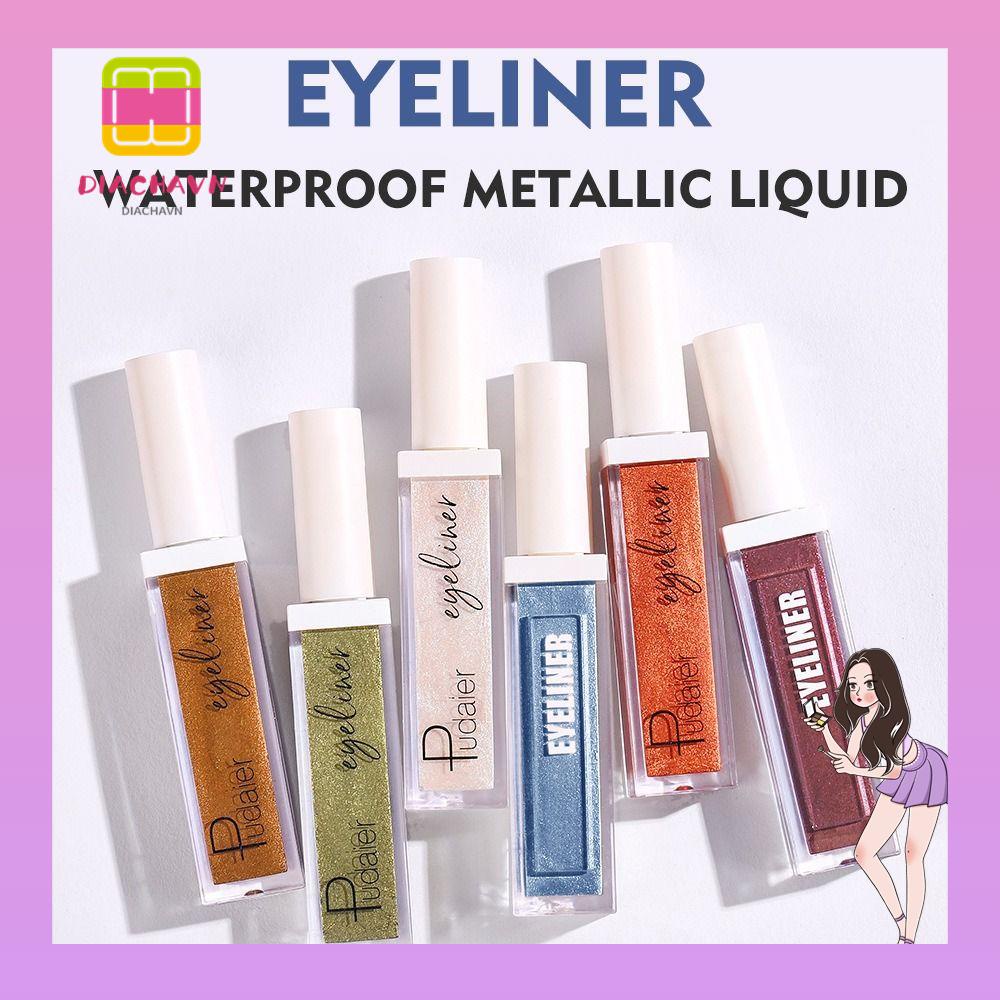 Bút Kẻ Mắt Dạng Lỏng 12 Màu Ánh Kim Long Lanh Quyến Rũ