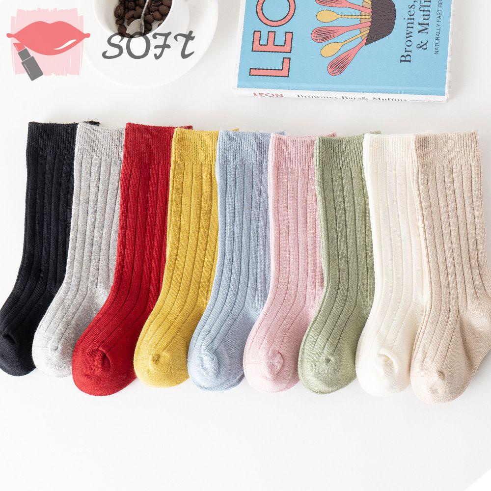 Vớ Cotton Mềm Không Đường May Thoáng Khí Dành Cho Nam Nữ