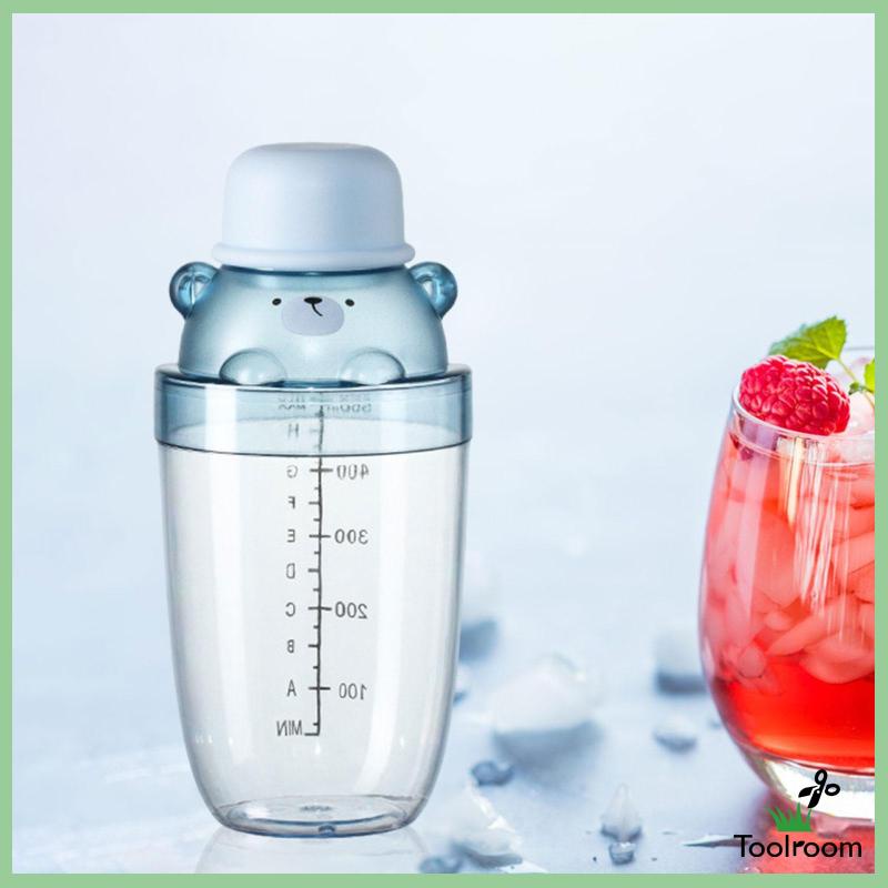 Bình Lắc Cocktail Chống Rò Rỉ Màu Trong Suốt