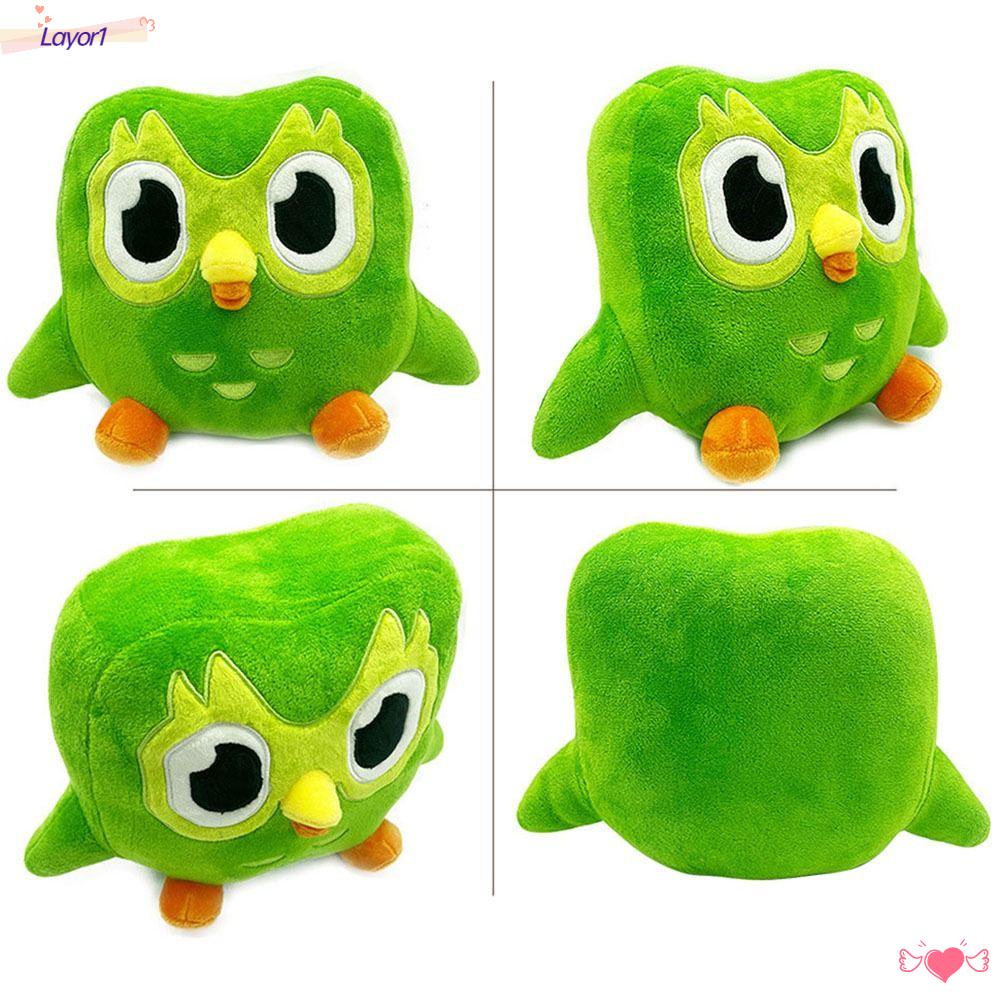 LAYOR1 Cú Nhồi Bông Màu Xanh Lá Sáng Tạo Dễ Thương Kích Thước 1 20cm