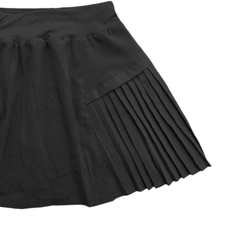 [Fenteer1] Chân Váy Ngắn Lưng Cao Tập Thể Dục / Cầu Lông / Tennis