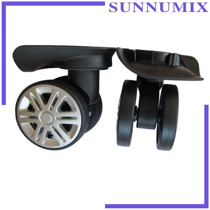 Bộ 2 Bánh Xe Thay Thế Cho Vali Hành Lý Đi Mua Sắm
