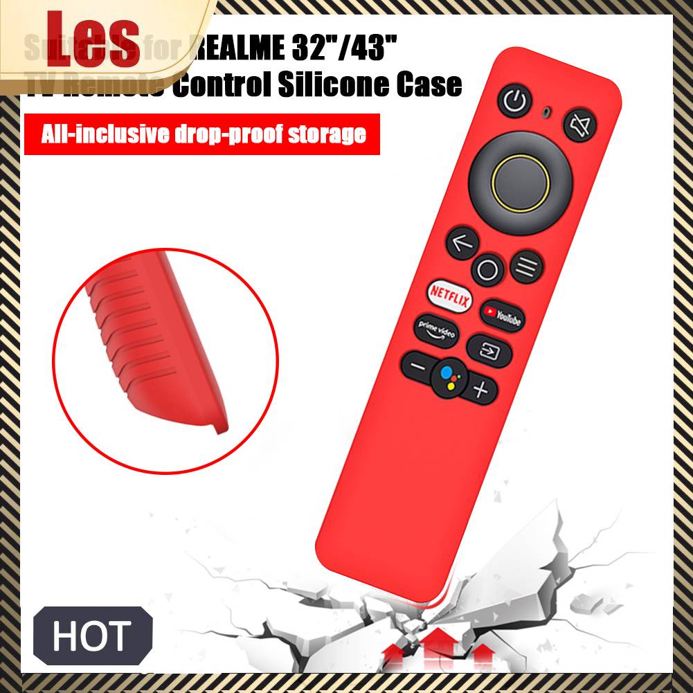 Ốp Silicone Bảo Vệ Cho Điều Khiển Từ Xa Của TV REALME 32 / 43 in