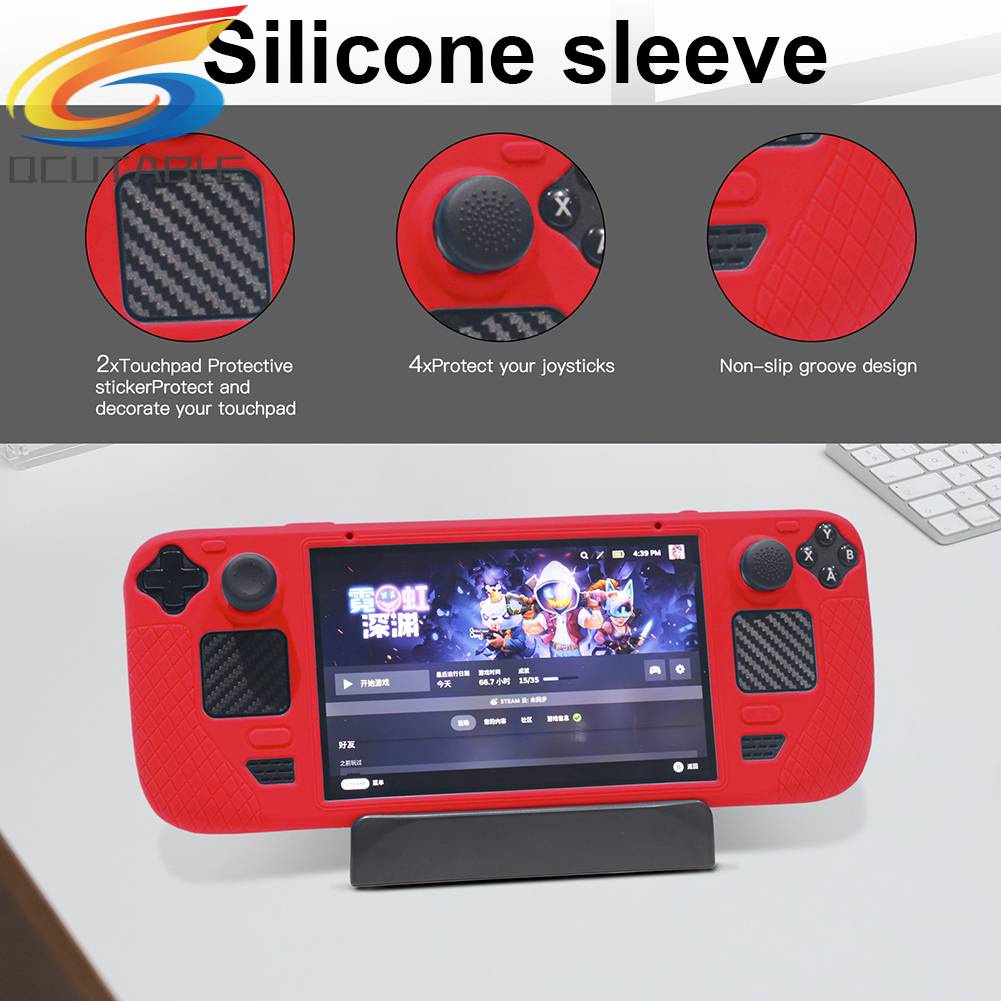 Bộ Vỏ Bọc Bằng Silicone Cho Máy Chơi Game Cầm Tay