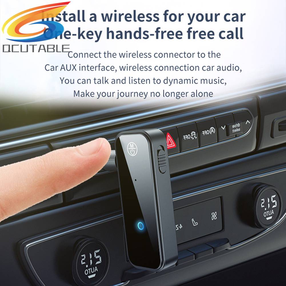 Thiết Bị Truyền Nhận Tín Hiệu Bluetooth 5.0 Jack 3.5mm Cho Xe Ô Tô