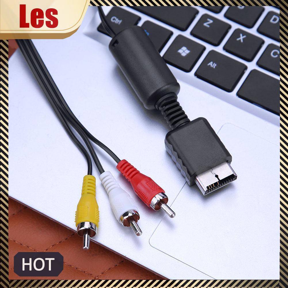 Dây Cáp Âm Thanh / Video Dài 1.8m Thay Thế Cho Tay Cầm Chơi Game PS2 / 3