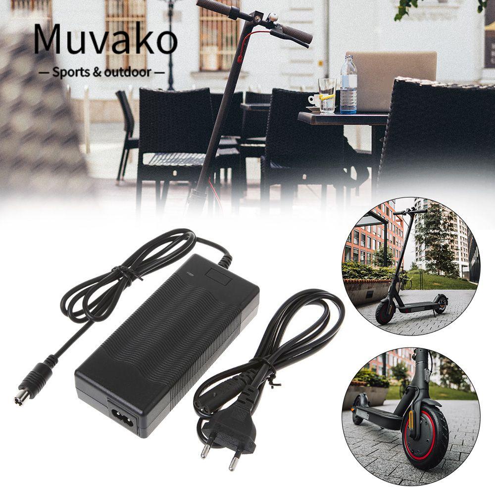 MUVAKO Bộ Nguồn Sạc Pin Cho Xe Điện Ninebot Es1 2 3 4