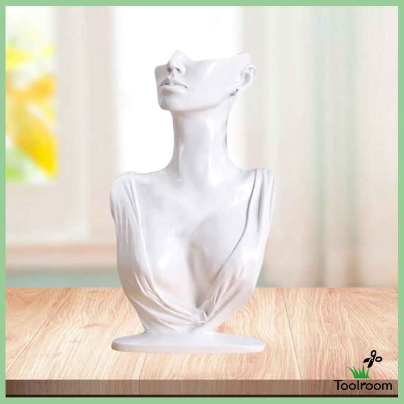 Mô Hình Ma Nơ Canh Trưng Bày Vòng cổ / Bông Tai Bằng Nhựa