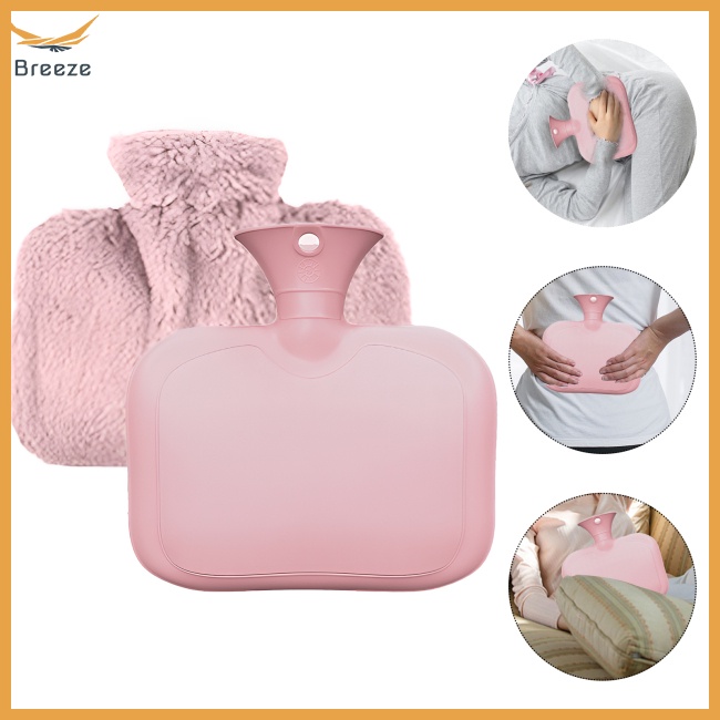 Bình Đựng Nước Nóng 1500ml Mềm Mại Chống Rò Rỉ Có Thể Tháo Rời Giảm Đau