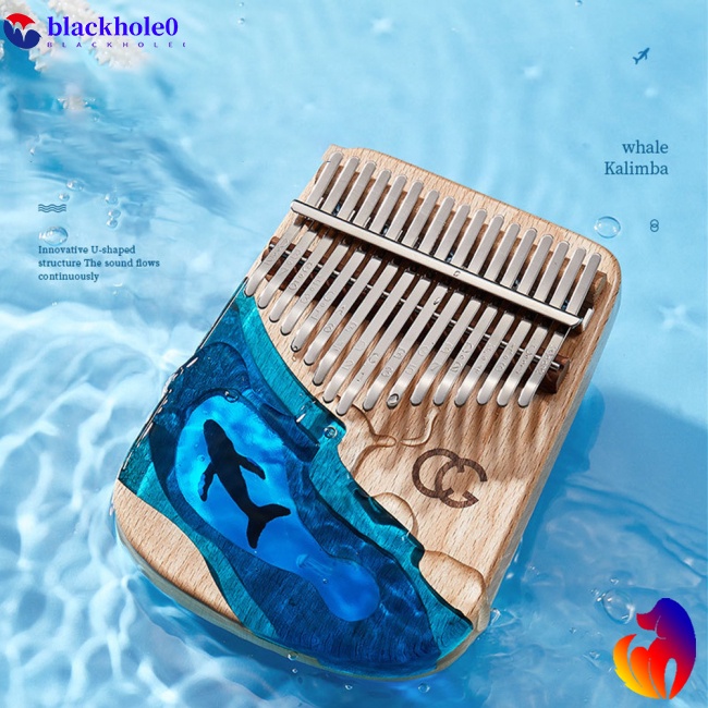 Đàn Kalimba 21 / 17 Phím Bằng Acrylic Cho Bé Yêu