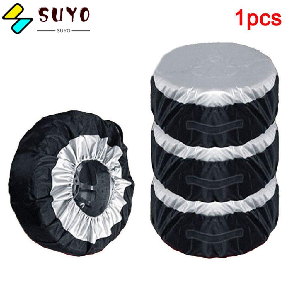 SUYO Vỏ Bọc Bảo Vệ Lốp Xe Hơi Bằng Vải Oxford Siêu Bền Tiện Dụng