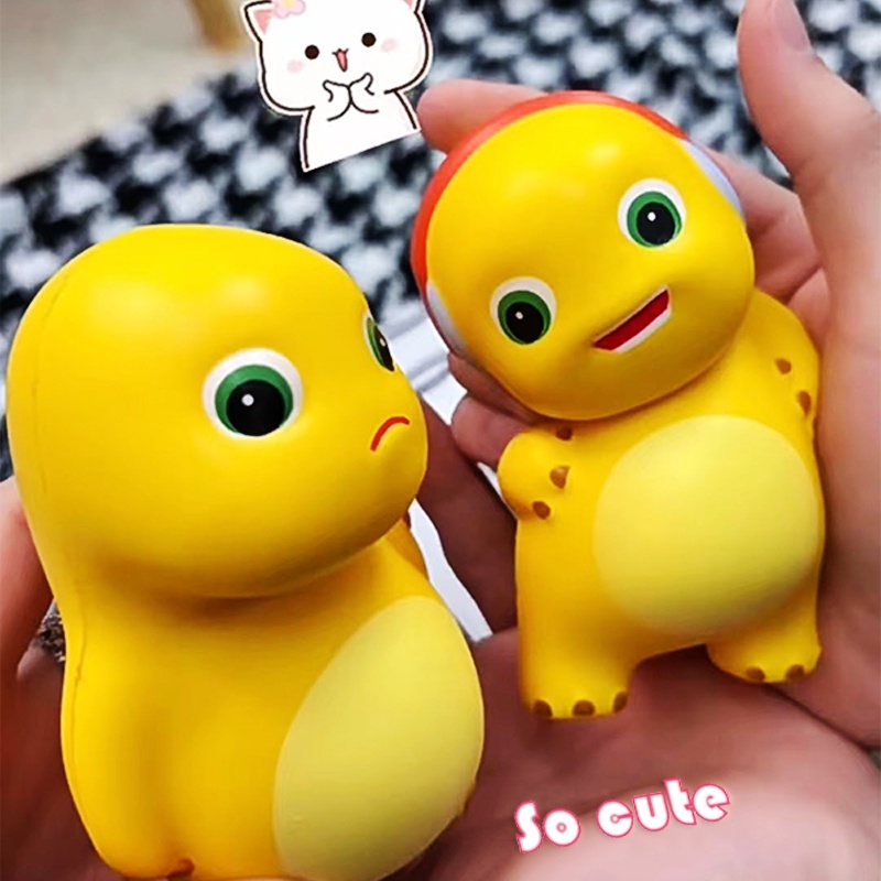 Móc Khóa Hình Đầu Rồng Sữa Hoạt Hình Đáng Yêu