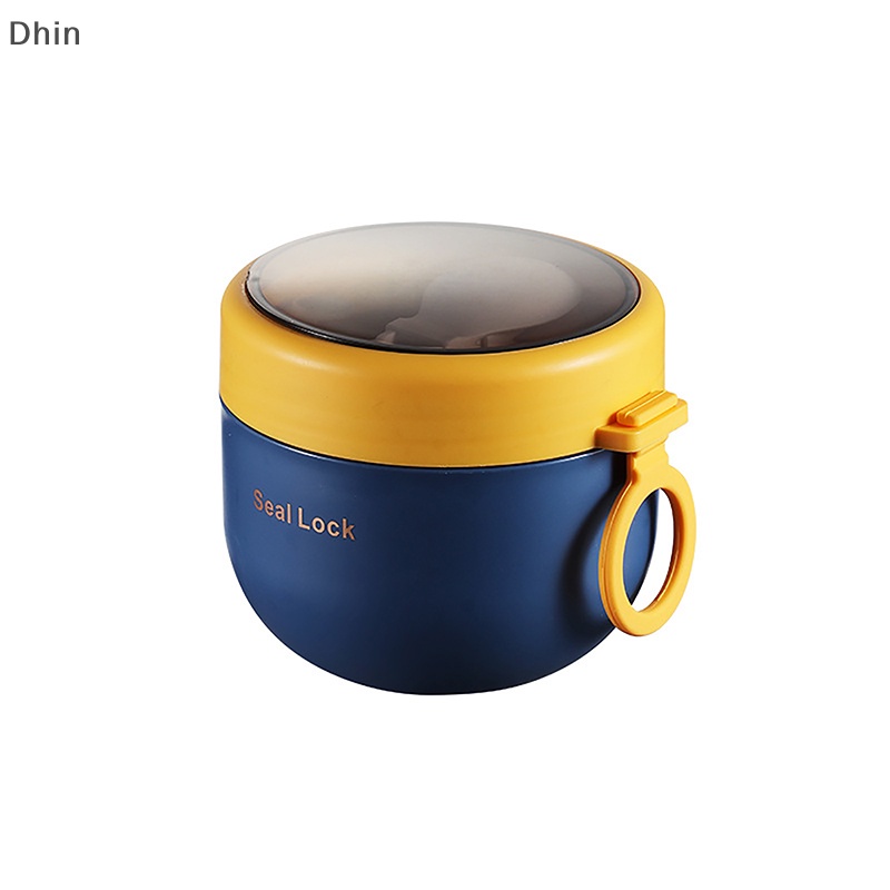 Hộp Đựng Cơm Trưa Giữ Nhiệt Bằng Thép Không Gỉ 600ML
