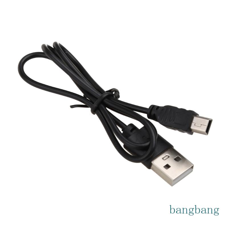 Cáp Chuyển Đổi USB 2 0 Ngắn Sang Mini 5 Chấu Màu Đen 200mm Nhỏ Gọn Tiện Lợi