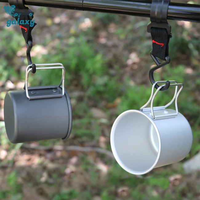 Galaxy Cốc Uống Nước 300ml Bằng Nhôm Có Thể Gấp Gọn Tiện Dụng Mang Theo Du Lịch Dã Ngoại