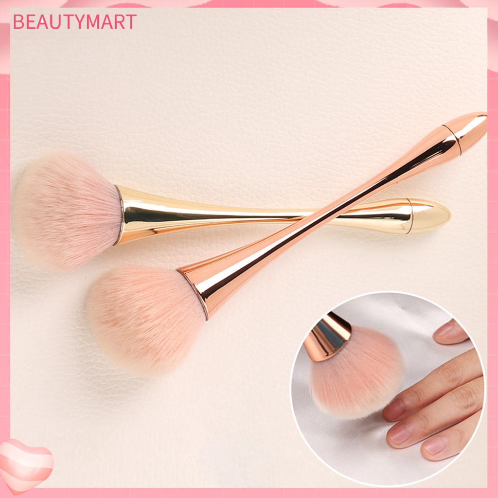 Set 5 Cọ Trang Điểm Thắt Lưng Bằng Nhựa Lông Mềm Mạ Điện Đa Năng