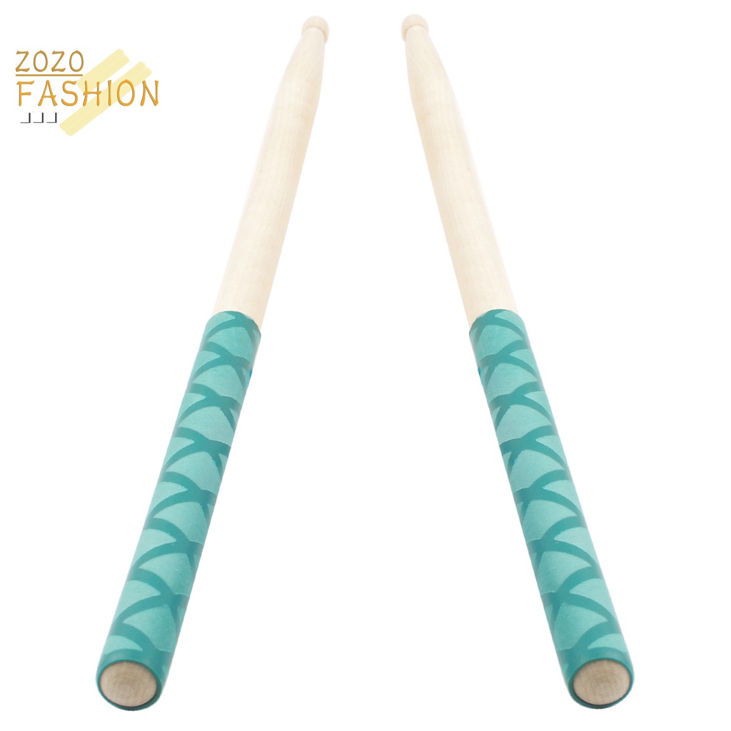 1 Cặp Vỏ Bọc Gậy Đánh Trống Co Nhiệt Chống Trượt Chống Trầy Xước Họa Tiết X-Texture