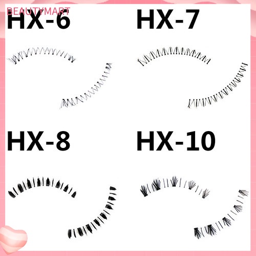 Bộ 10 Cặp Lông Mi Giả Nhiều Kiểu Khác Nhau Dùng Trang Điểm Làm Đẹp