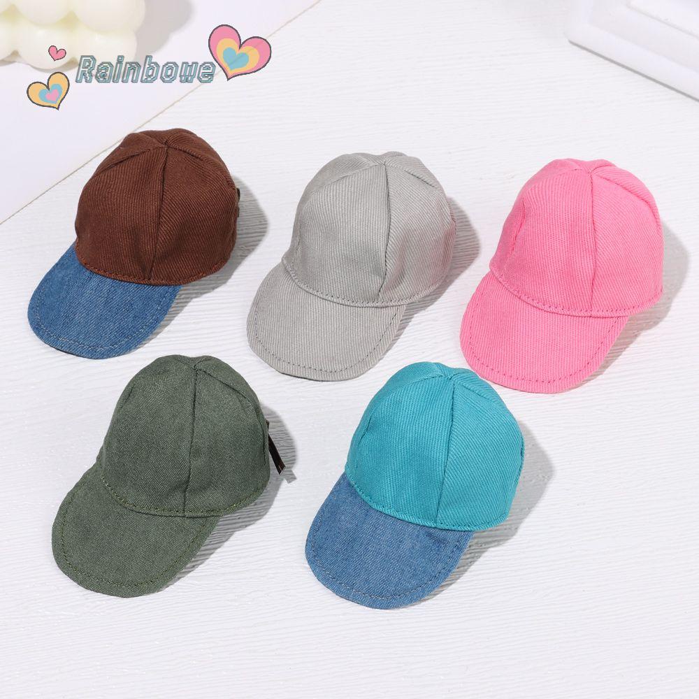 RAINBOW Nón Vành Thời Trang Xinh Xắn Cho Búp Bê Tỉ Lệ 1 / 8 1 / 12
