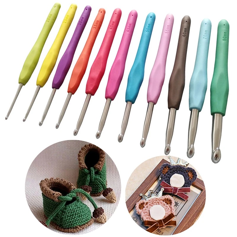 1 Kim Móc Len Bằng Nhôm Với Đệm Cao Su Mềm 2-6.0mm