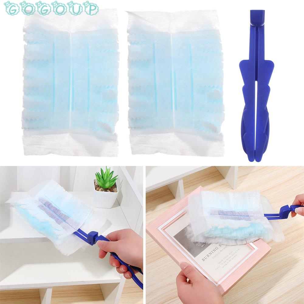 GOGOUP Chổi Quét Bụi Tĩnh Điện Có Tay Cầm Tiện Lợi