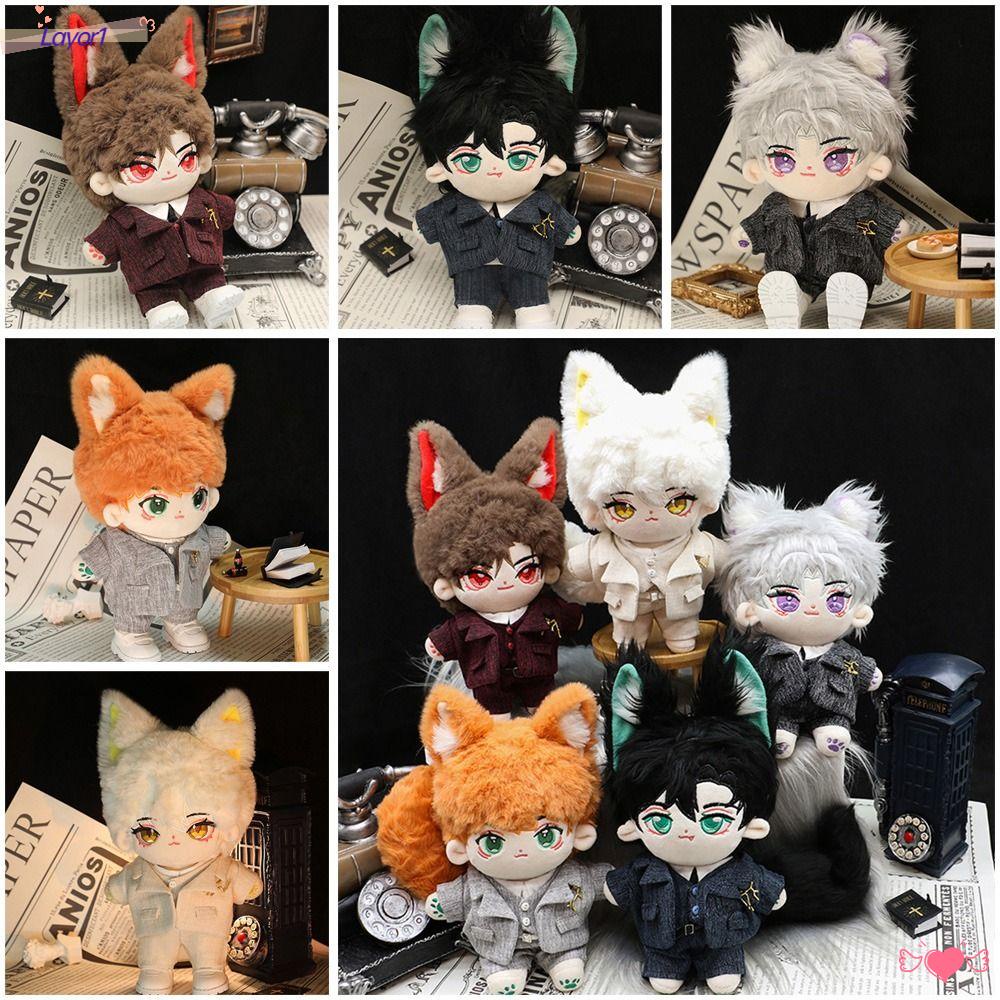 LAYOR1 Set 4 Bộ Quần Áo Thời Trang Cho Búp Bê 20cm