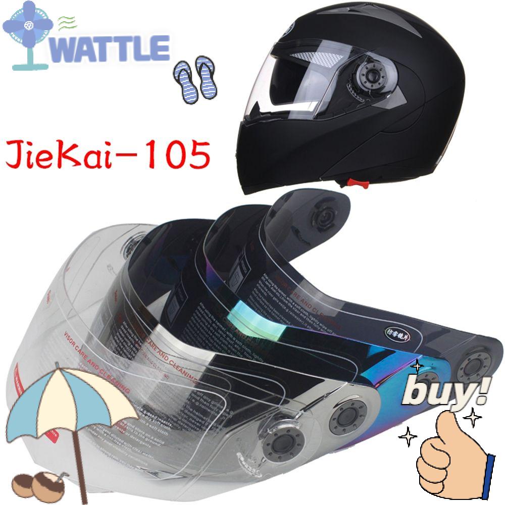 WTTLE Kính Chắn Gió Đặc Biệt 4 Màu Cho Mũ Bảo Hiểm JIEKAI-105