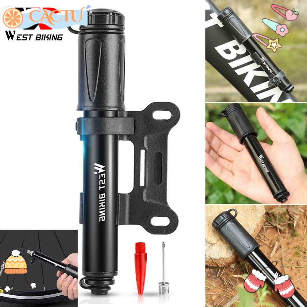CACTU Bơm Xe Đạp Màu Đen Di Động Tiện Dụng MTB