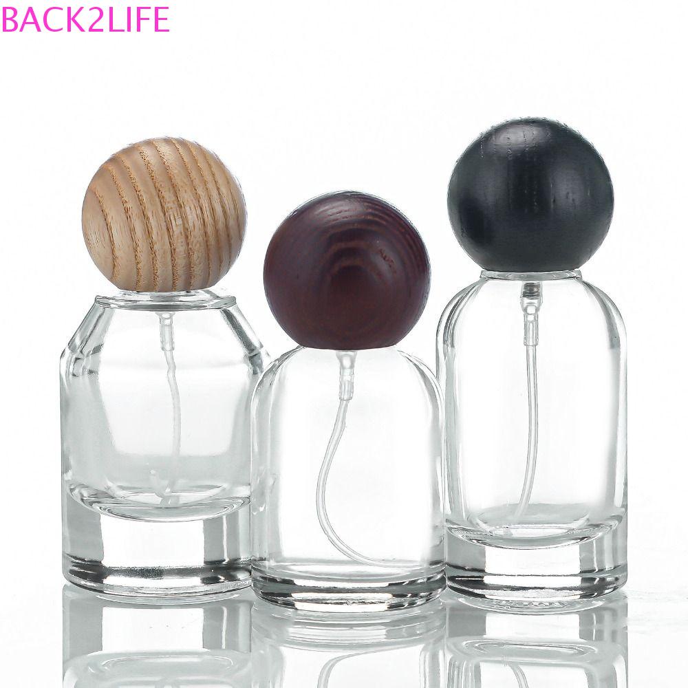 BACK2LIFE Chai Thủy Tinh Rỗng Dạng Xịt Dung Tích 30ml Đựng Nước Hoa Tiện Dụng