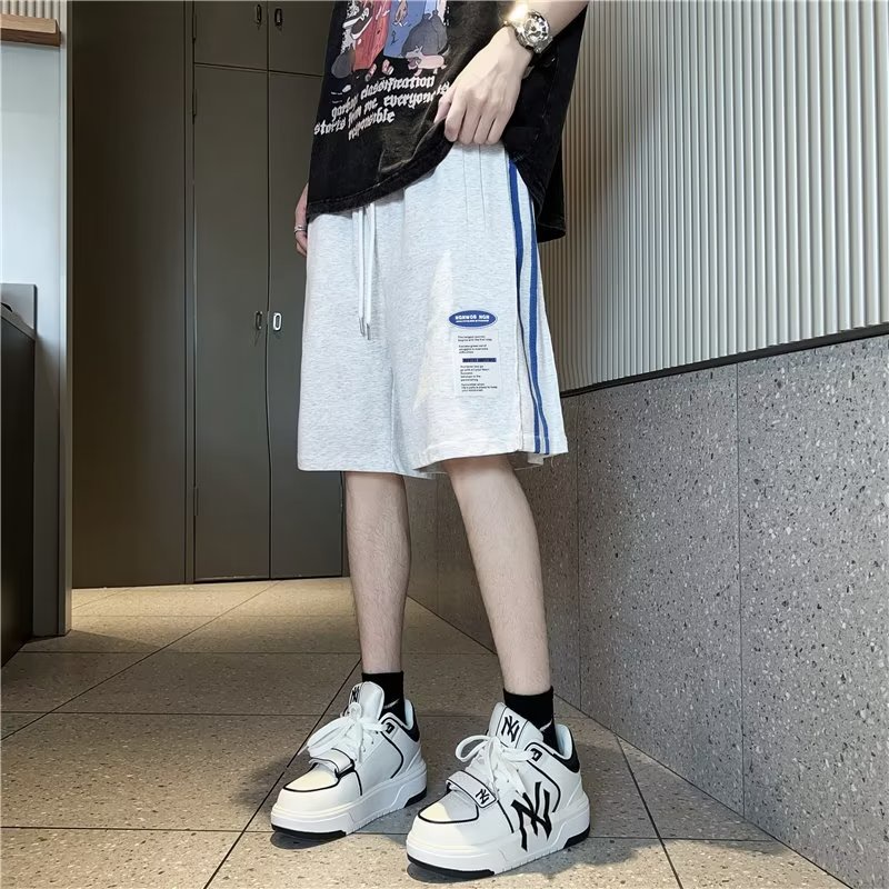 Quần Short Thể Thao Bóng Rổ Vải Cotton Mỏng Dáng Rộng Cỡ Lớn Thoáng Khí Thời Trang Mùa Hè Cho Nam