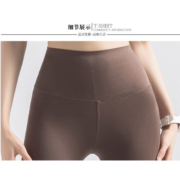 Quần Legging Thể Thao Lưng Cao Ôm Dáng Có Túi Hình Cá Mập Flyblue Mùa Xuân Thu Cho Nữ