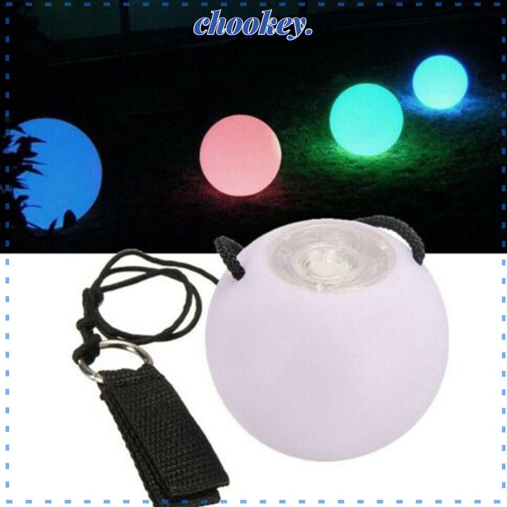 Set 1 / 2 / 4 Quả Bóng Đèn LED Nhiều Màu Sắc Dùng Để Biểu Diễn Múa Bụng