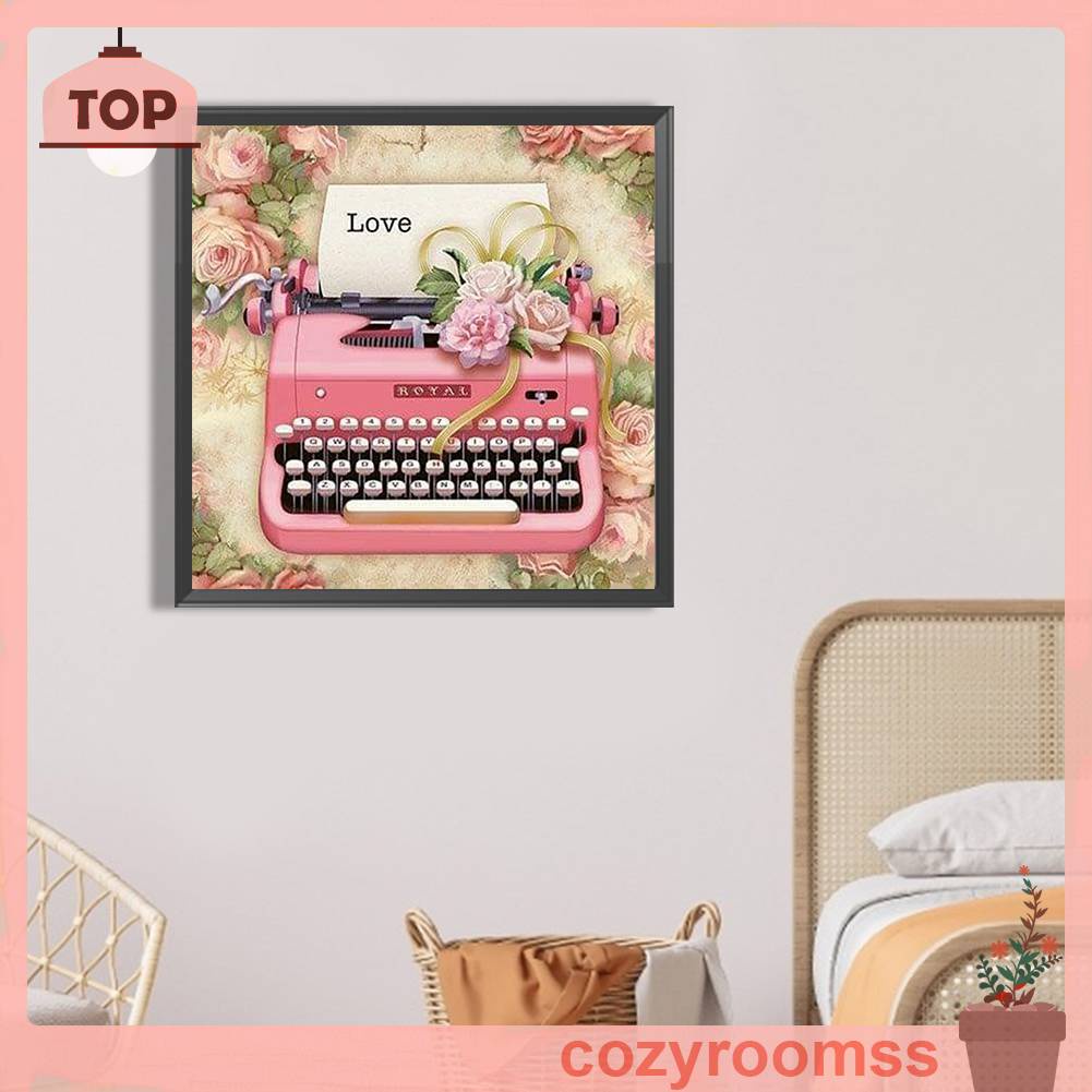 Tranh Đính Đá Kim Cương Toàn Bộ 5D DIY Hình Vẽ Đánh Chữ Trang Trí Nhà Cửa