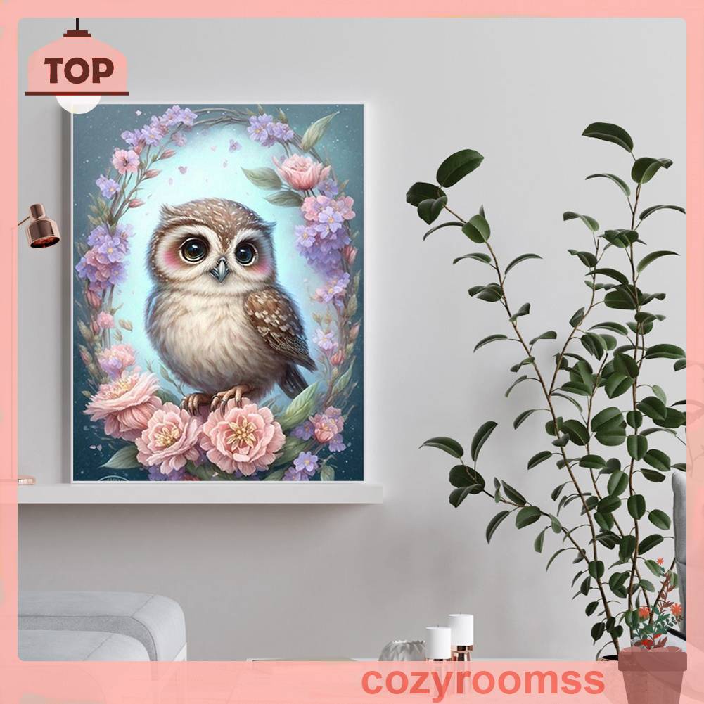 Bộ Tranh Sơn Dầu Vẽ Tay Động Vật DIY